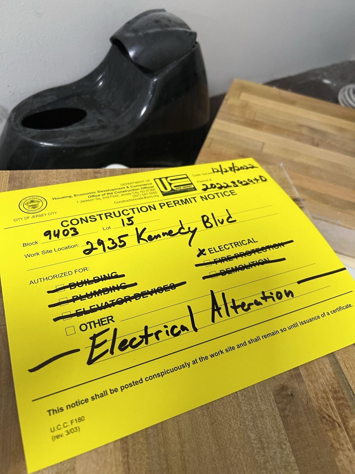 Permitted Commercial Job