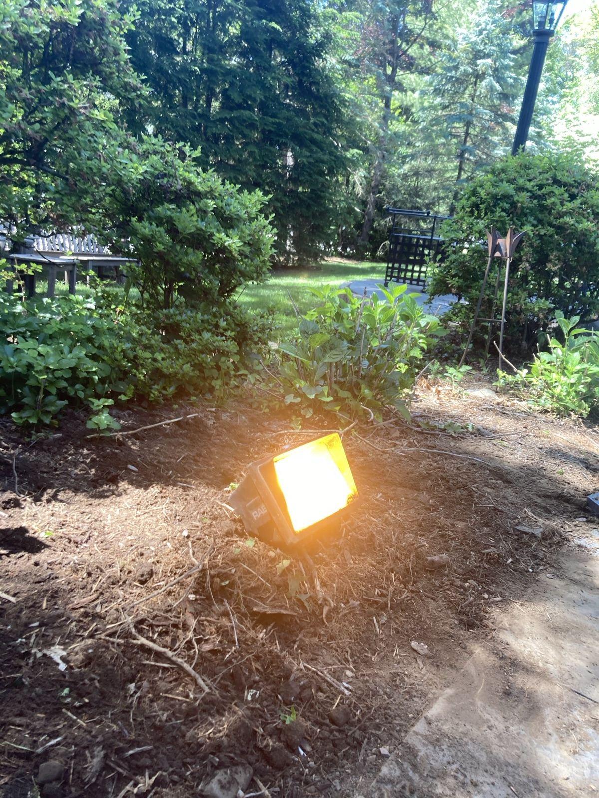 Landscape Lighting Installed