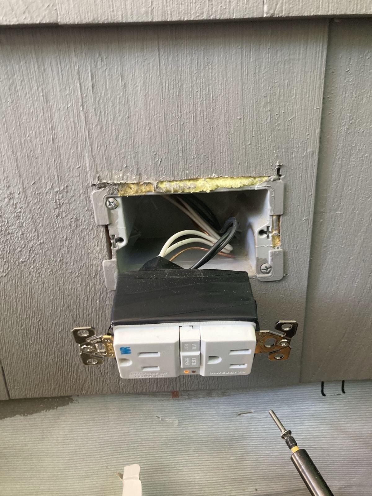 Outdoor GFCI Install