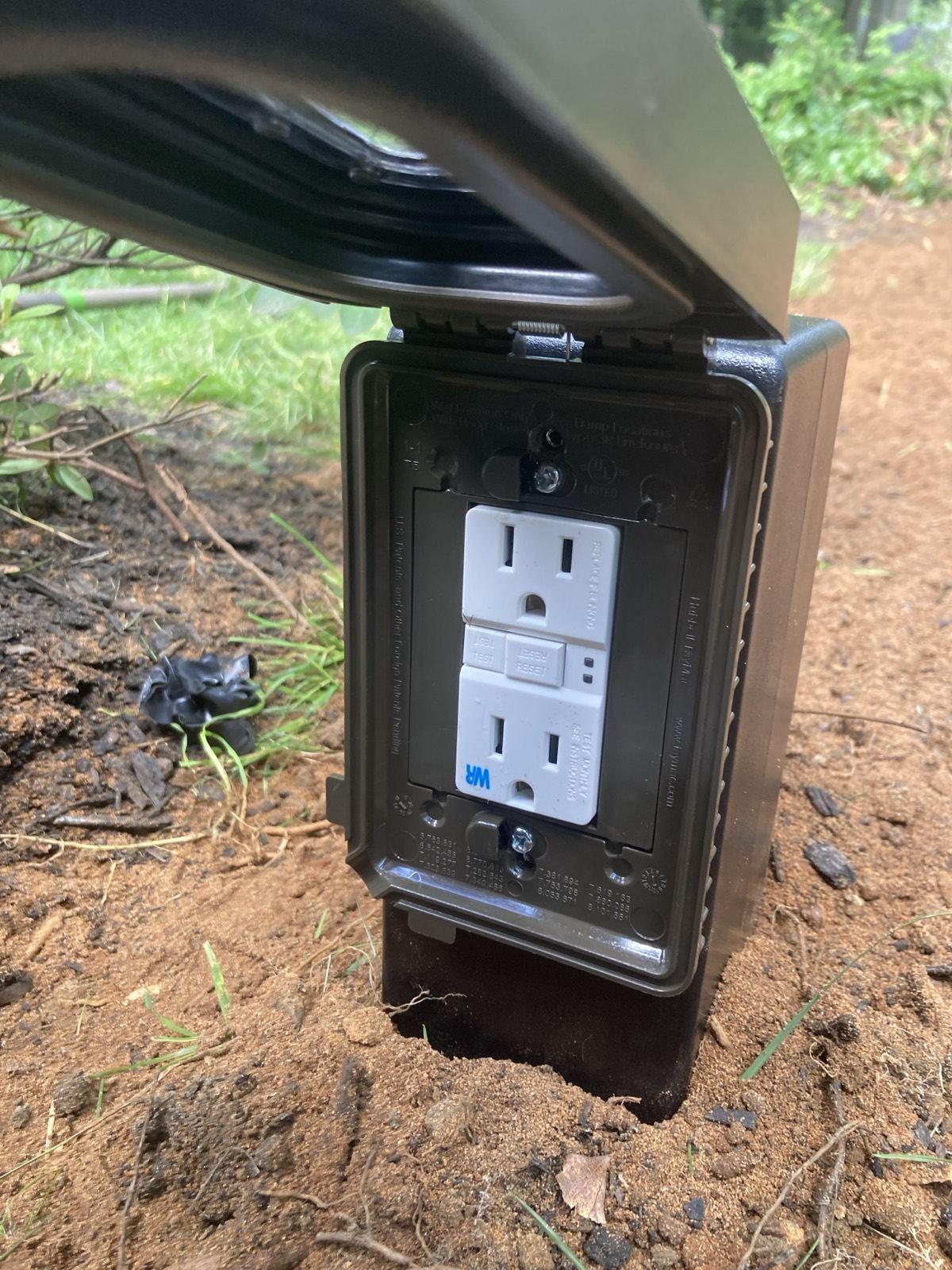 Weatherproof Receptacle