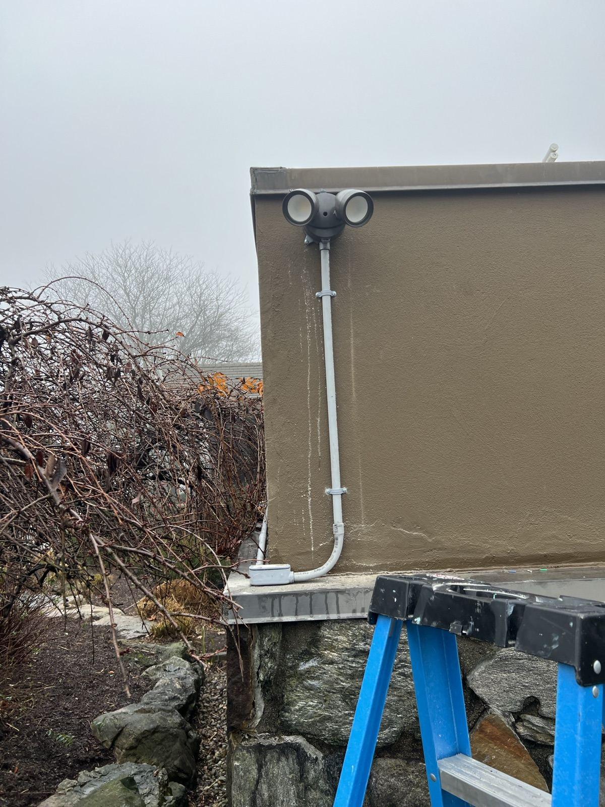 Piped Flood Light Run