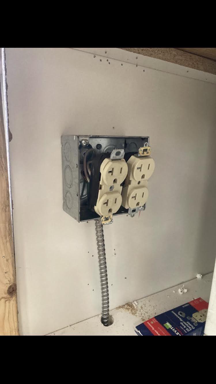 Prep-Area GFCI Outlets